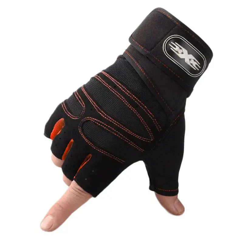 Weight Lifting Fitness Half Finger Gloves - Non-slip Breathable
