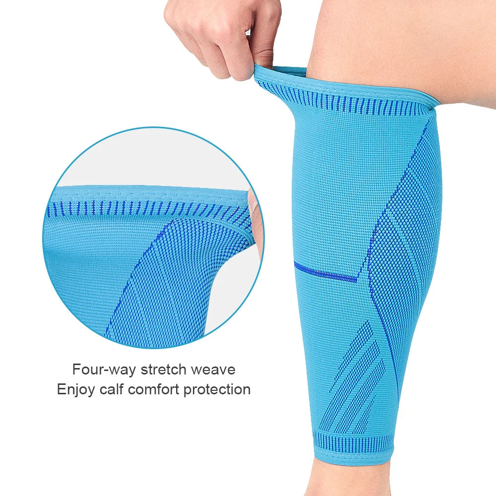 Running Athletic Compression Sleeve – Calf Support for Sports Safety