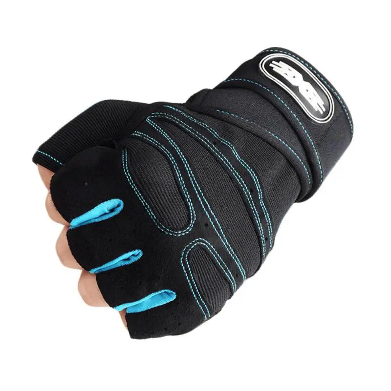 Weight Lifting Fitness Half Finger Gloves - Non-slip Breathable