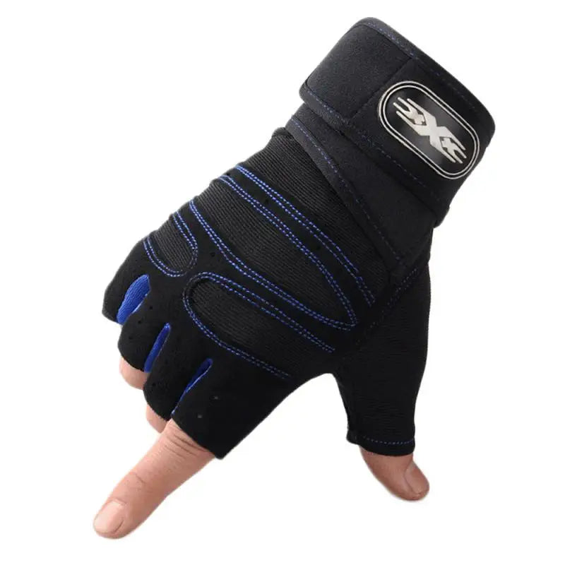 Weight Lifting Fitness Half Finger Gloves - Non-slip Breathable