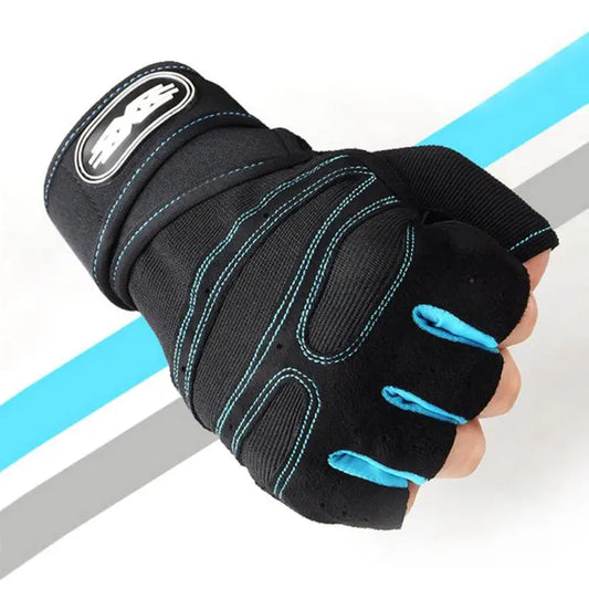 Weight Lifting Fitness Half Finger Gloves - Non-slip Breathable