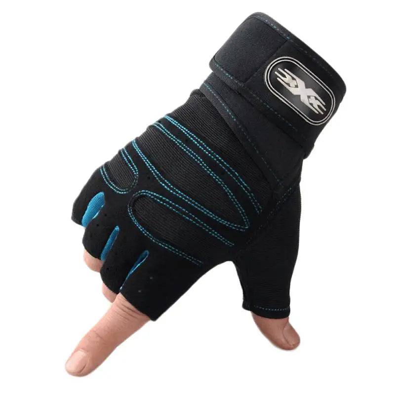 Weight Lifting Fitness Half Finger Gloves - Non-slip Breathable