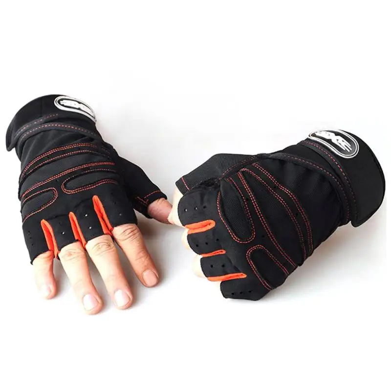 Weight Lifting Fitness Half Finger Gloves - Non-slip Breathable