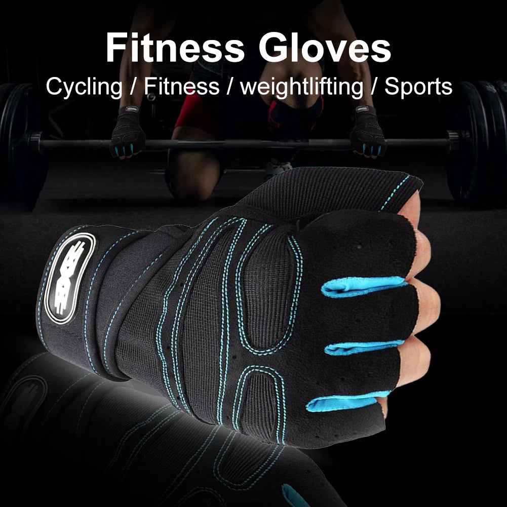 Weight Lifting Fitness Half Finger Gloves - Non-slip Breathable