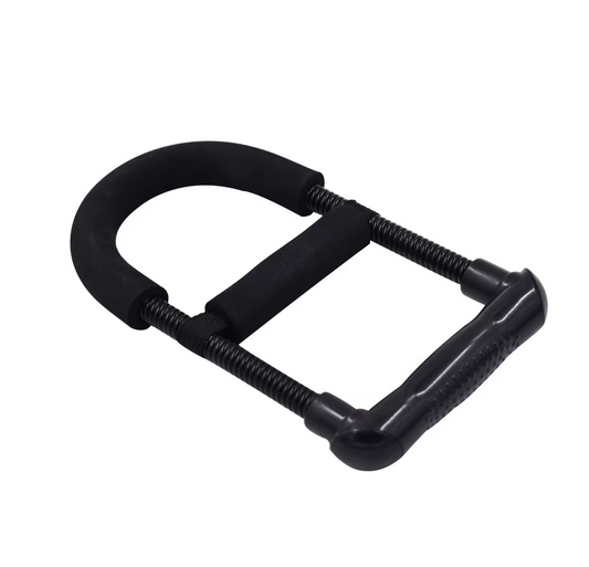 Side view of Black Wrist Trainer - ideal for forearm strengthening and grip