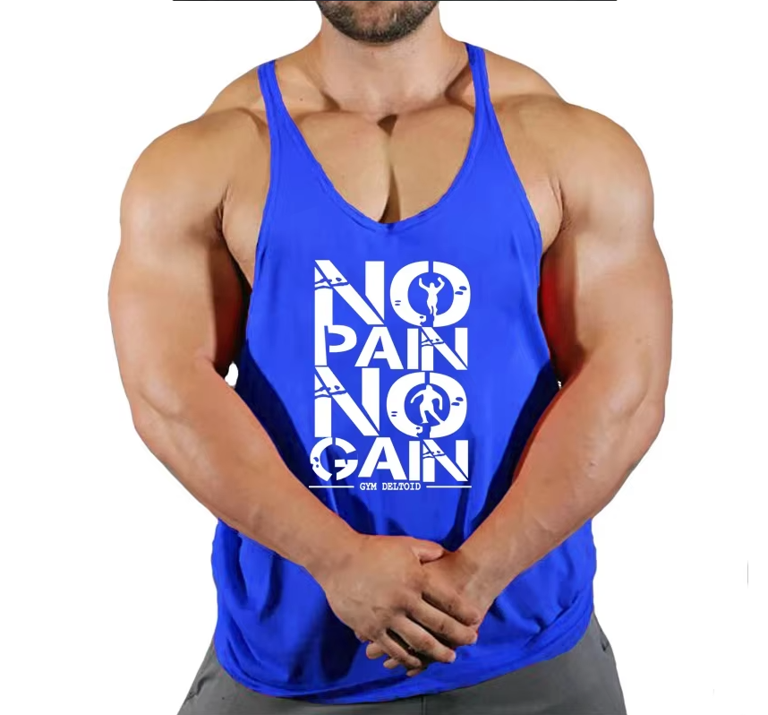 NPNG quick-dry tank tops available in black, white, grey, red, blue, and yellow
