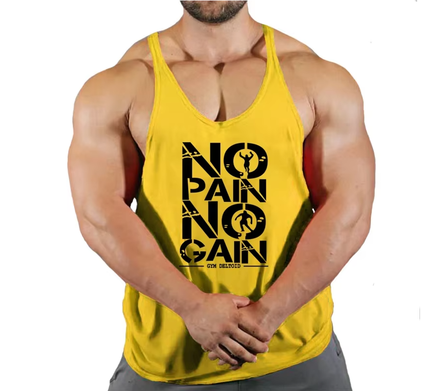 NPNG quick-dry tank tops available in black, white, grey, red, blue, and yellow