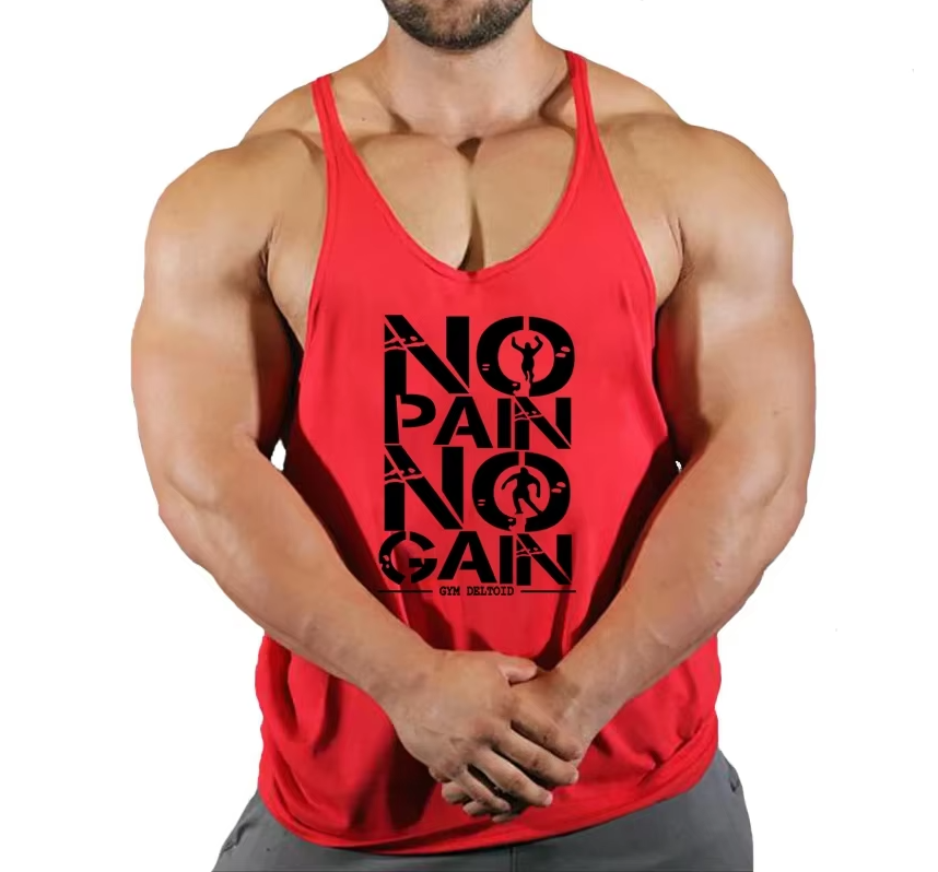NPNG quick-dry tank tops available in black, white, grey, red, blue, and yellow