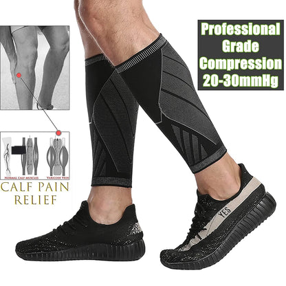 Running Athletic Compression Sleeve – Calf Support for Sports Safety