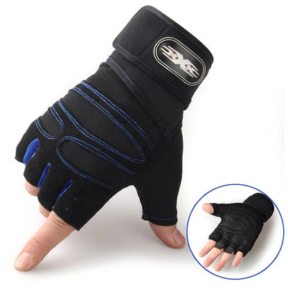 Weight Lifting Fitness Half Finger Gloves - Non-slip Breathable